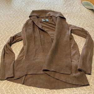 Joan Vass oversized sweater cardigan